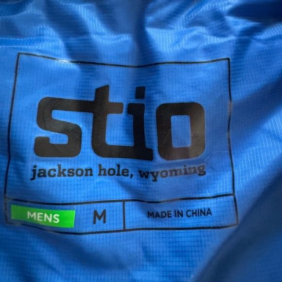 NWOT STIO Men's Pinion Down Sweater jacket quantum pertex M - Picture 10 of 11